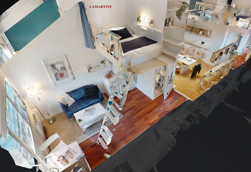 Duplex Lamartine vu 3D