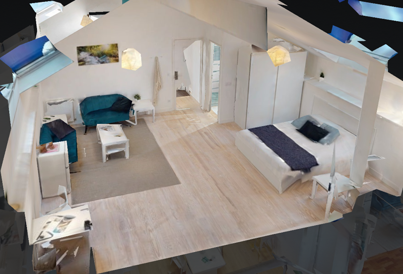 Loft Chatubriand vu 3D