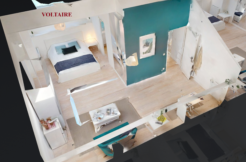 Loft Voltaire vu 3D