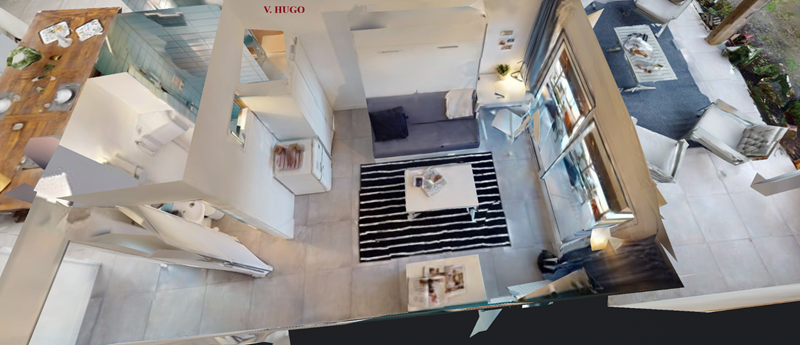 Studio V. Hugo vu 3D